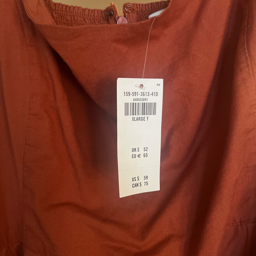Abercrombie & Fitch Rust Mini Dress - Picture 2 of 3
